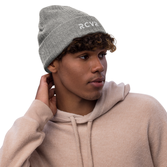 RCVR Ribbed Knit Beanie